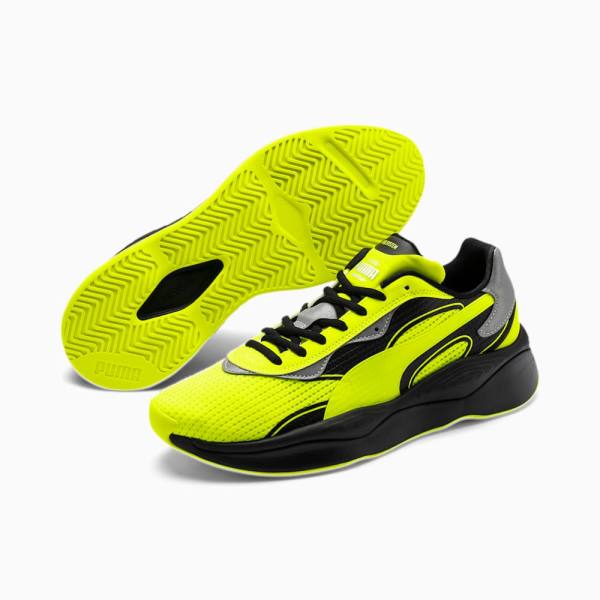 Puma RS-PURE Risk Alert Αθλητικά Παπούτσια ανδρικα κίτρινα μαυρα | PM701CEF